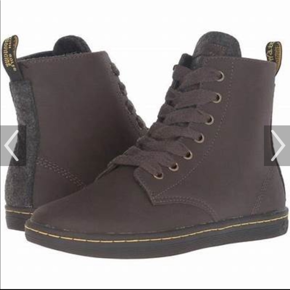 Dr. Martens leyton brown boots